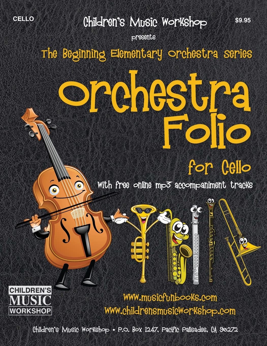 Orchestra Folio for Cello book cover