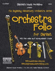 Orchestra Folio for Clarinet book cover