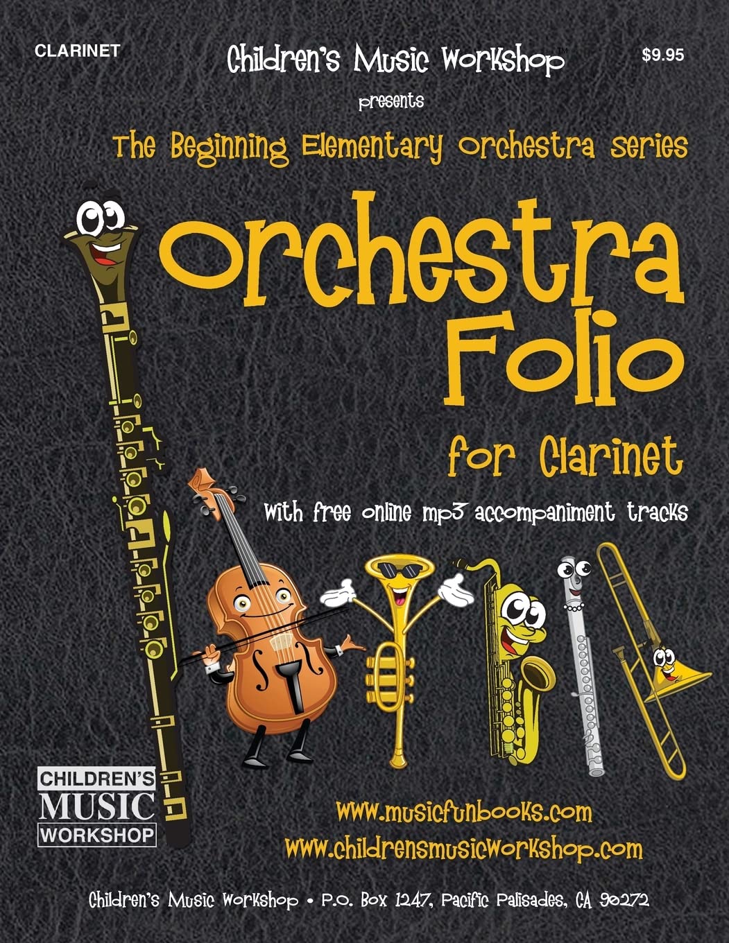 Orchestra Folio for Clarinet book cover