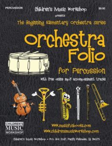Orchestra Folio for Percussion book cover