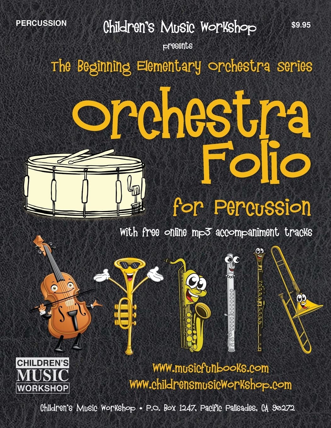 Orchestra Folio for Percussion book cover