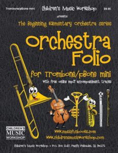 Orchestra Folio for Trombone and pBone mini book cover