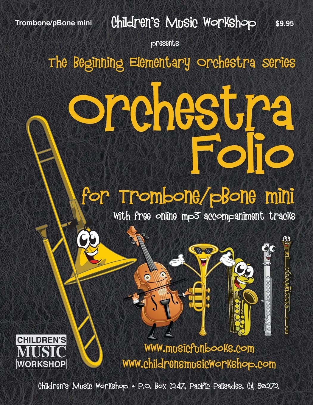 Orchestra Folio for Trombone and pBone mini book cover