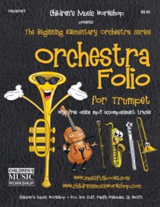 Orchestra Folio for Trumpet book cover
