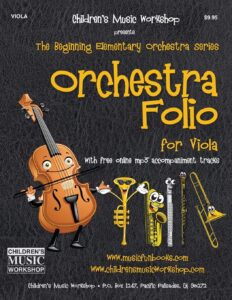 Orchestra Folio for Viola book cover