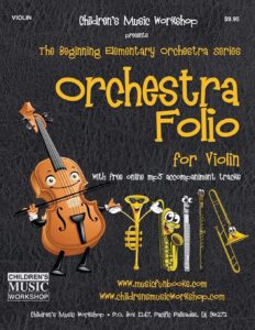 Orchestra Folio for Violin book cover