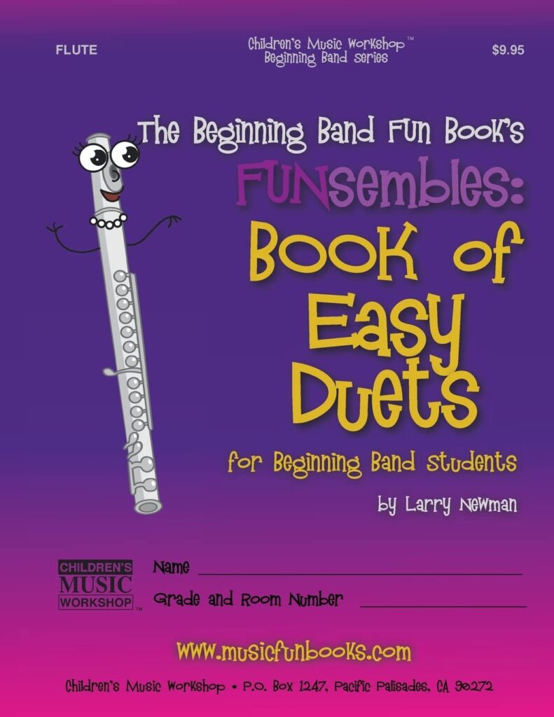 The Beginning Band Fun Book's FUNsembles: Book of Easy Duets (Flute) cover image