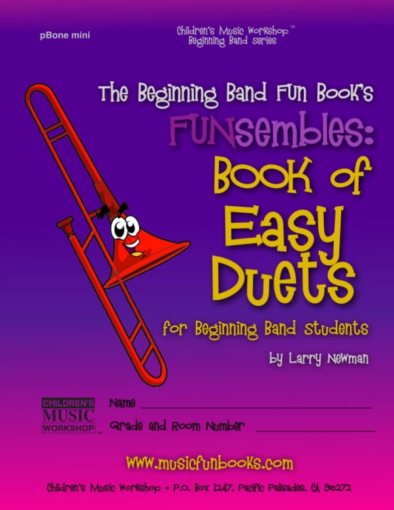 The Beginning Band Fun Book's FUNsembles: Book of Easy Duets (pBone mini) cover image