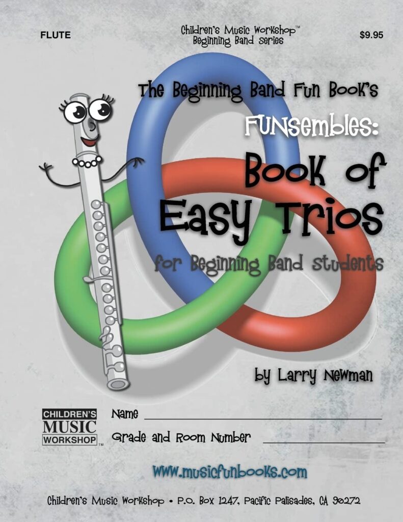 The Beginning Band Fun Book's FUNsembles: Book of Easy Trios (Flute) cover image