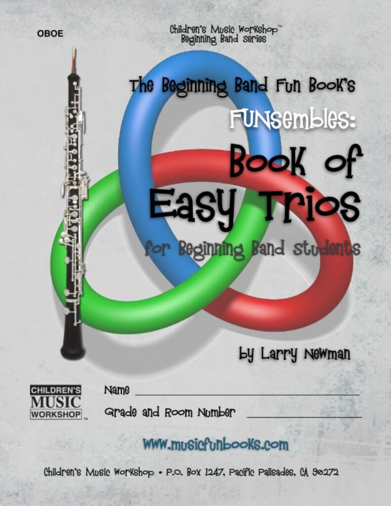 The Beginning Band Fun Book's FUNsembles: Book of Easy Trios (Oboe) cover image
