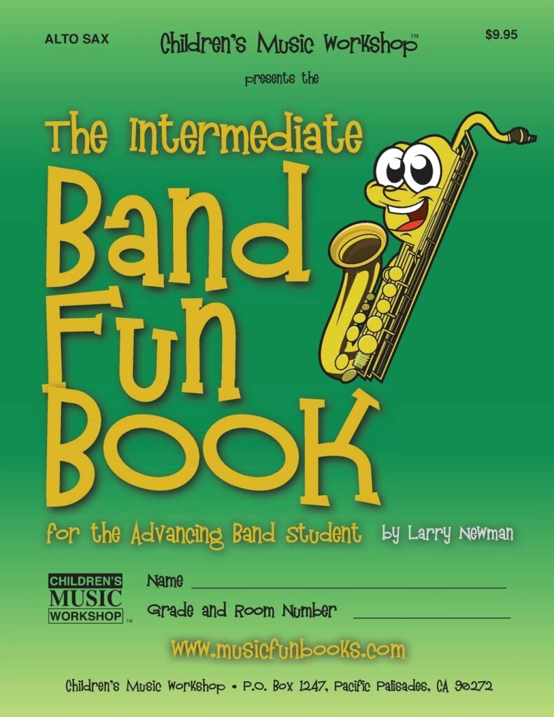 The Intermediate Band Fun Book (Alto Saxophone) cover image