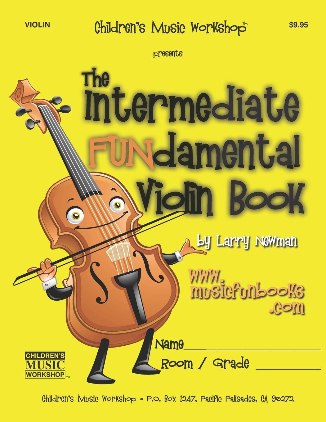 The Intermediate FUNdamental Violin Book by Larry Newman