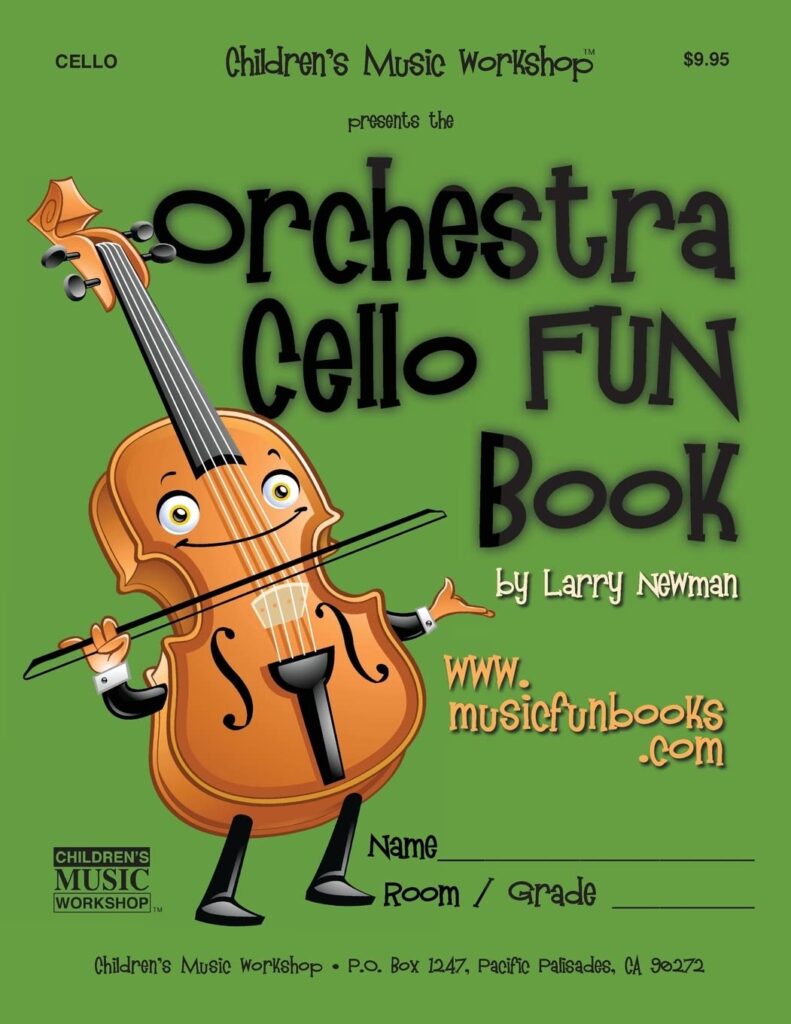 The Orchestra Cello FUN Book cover image