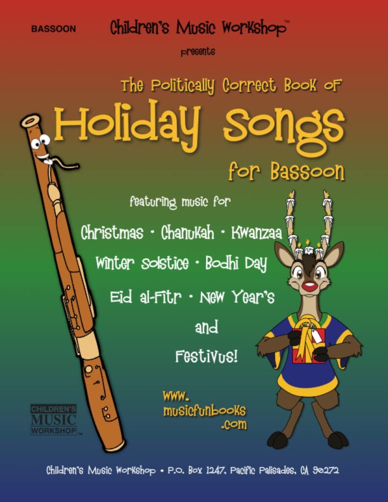 The Politically Correct Book of Holiday Songs for Bassoon cover image