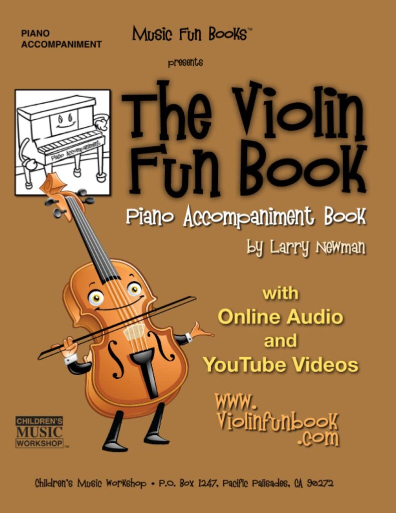 The Violin Fun Book Piano Accompaniment Book cover image