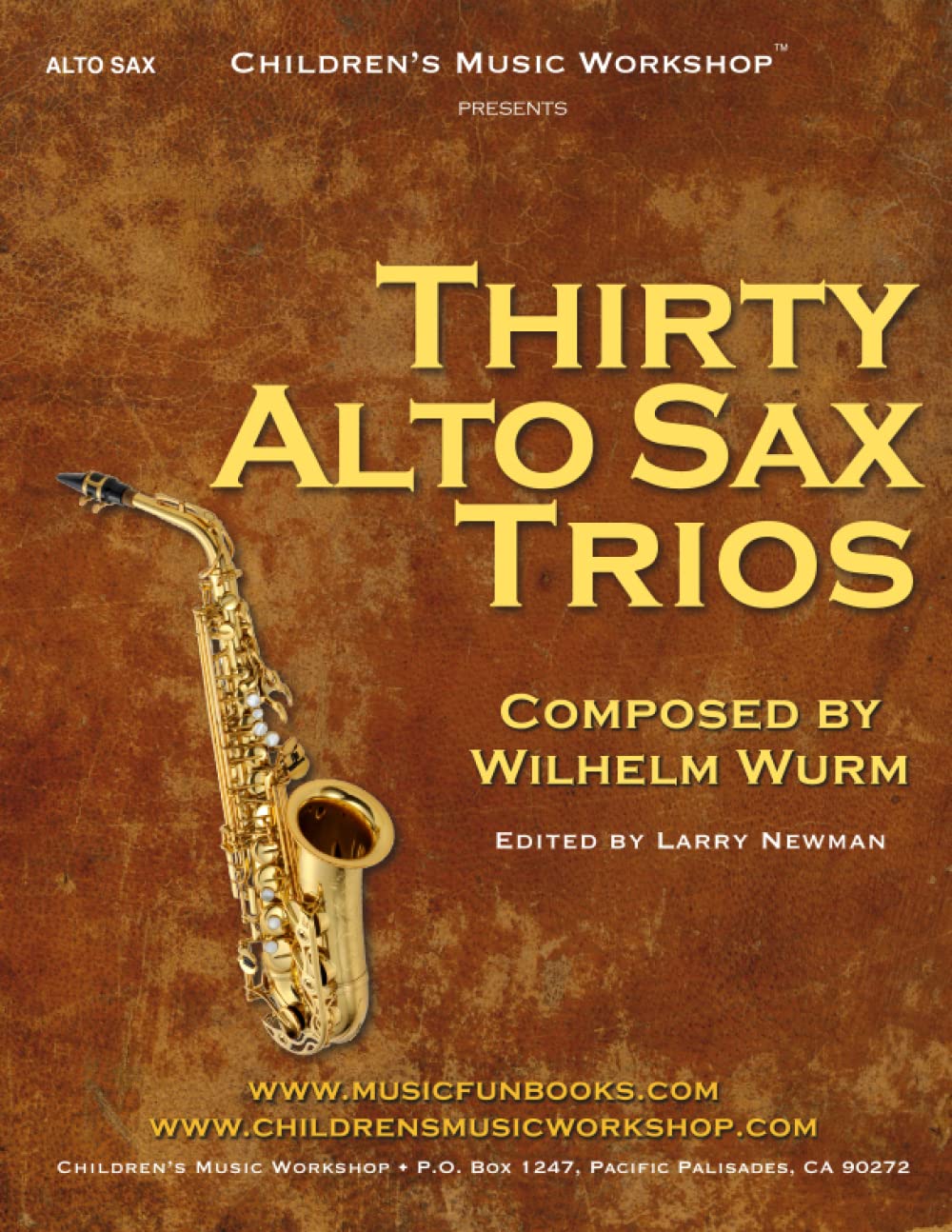 Thirty Alto Saxophone Trios cover