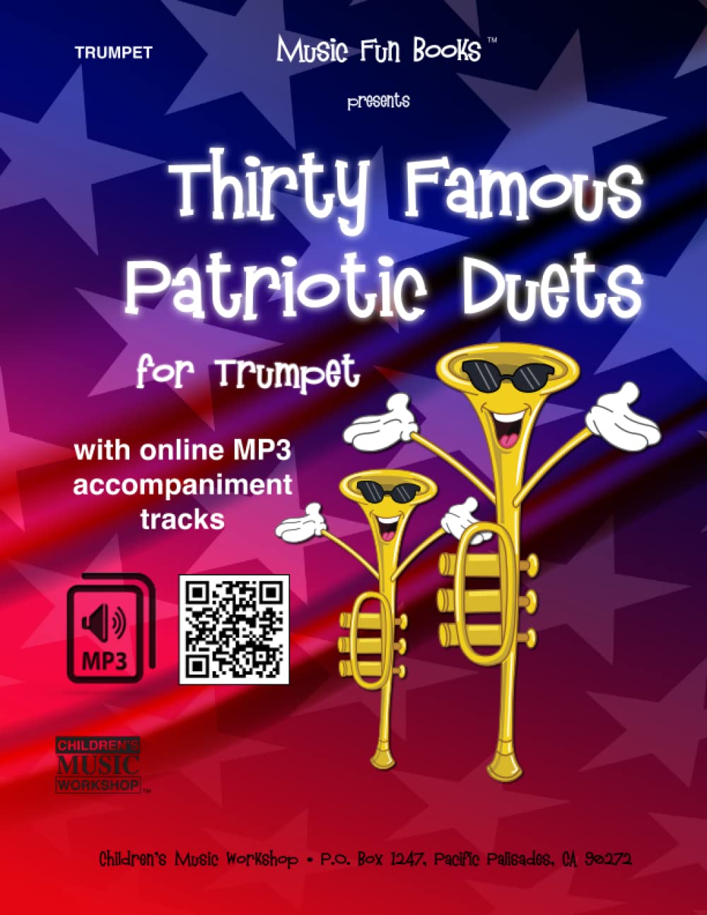 Thirty Famous Patriotic Duets for Trumpet cover