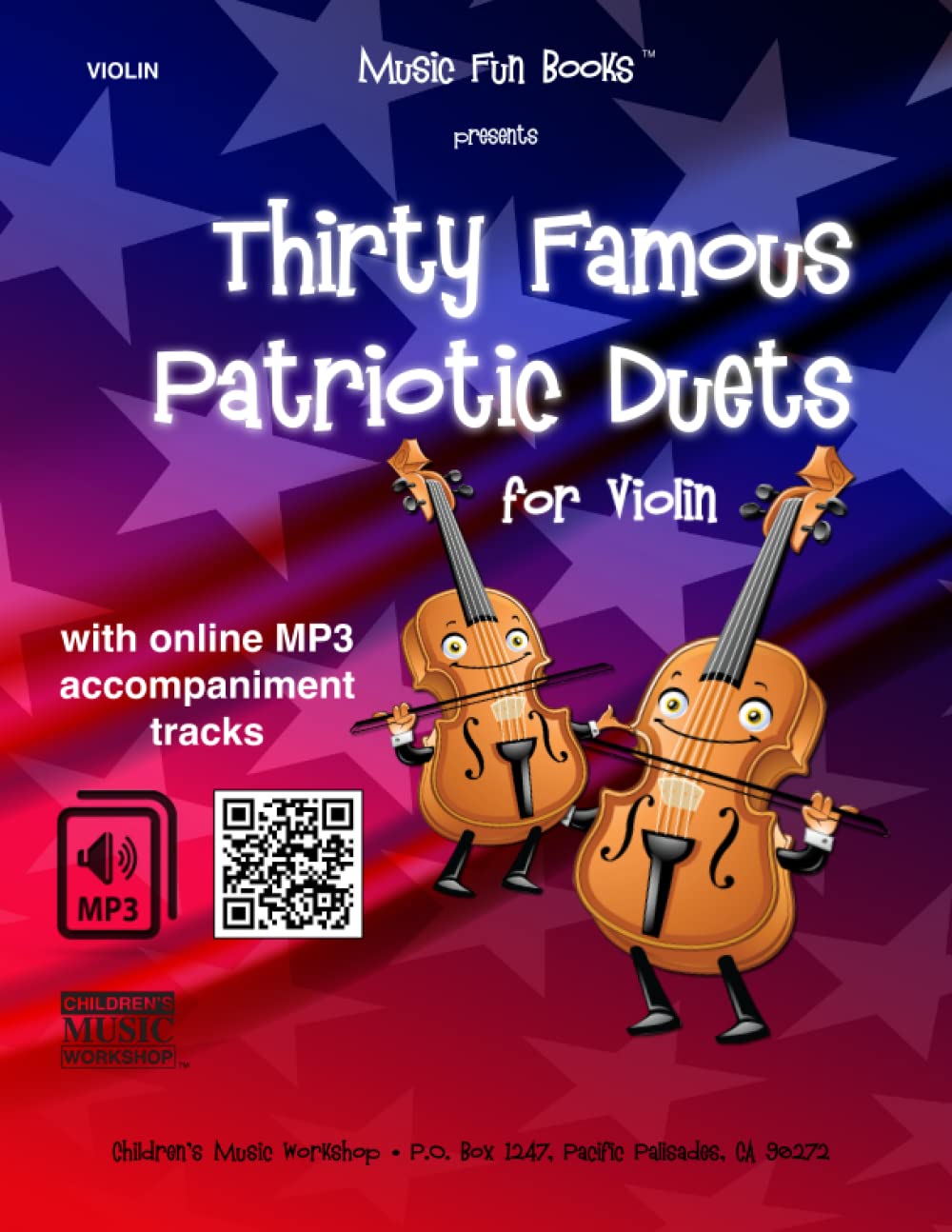 Thirty Famous Patriotic Duets for Violin cover