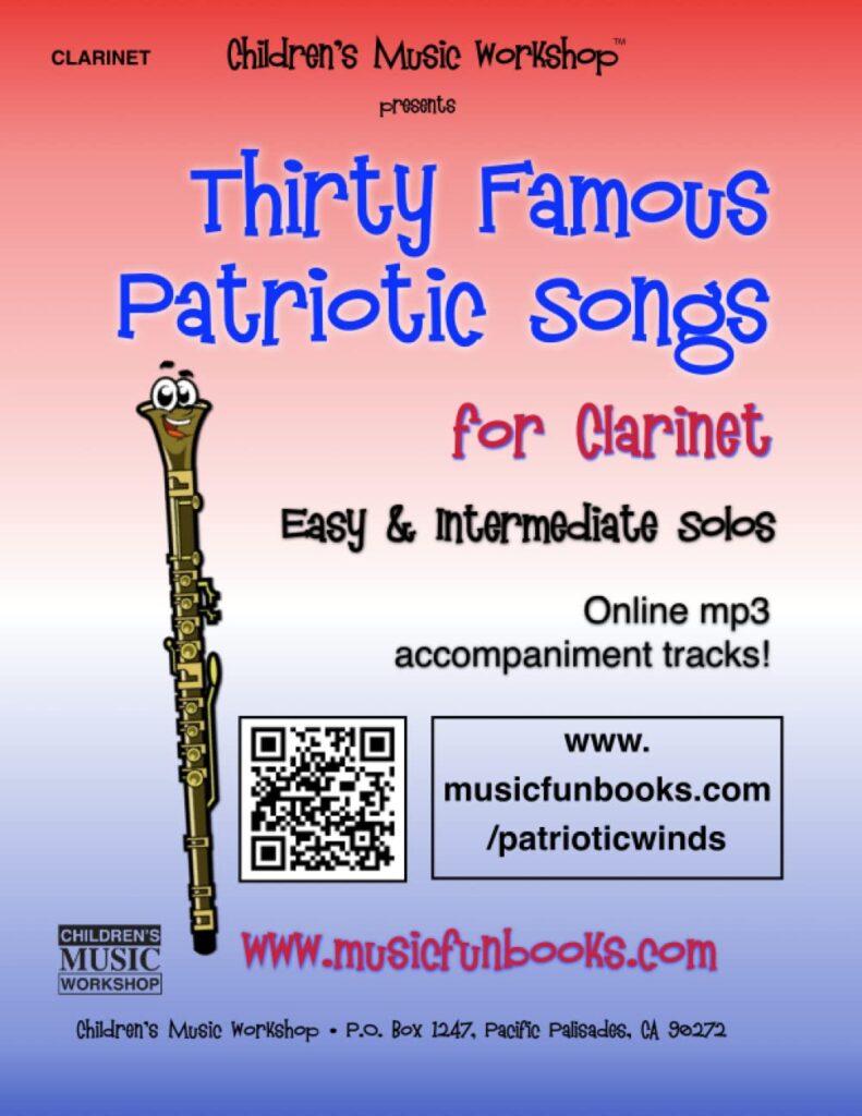 Thirty Famous Patriotic Songs for Clarinet cover image