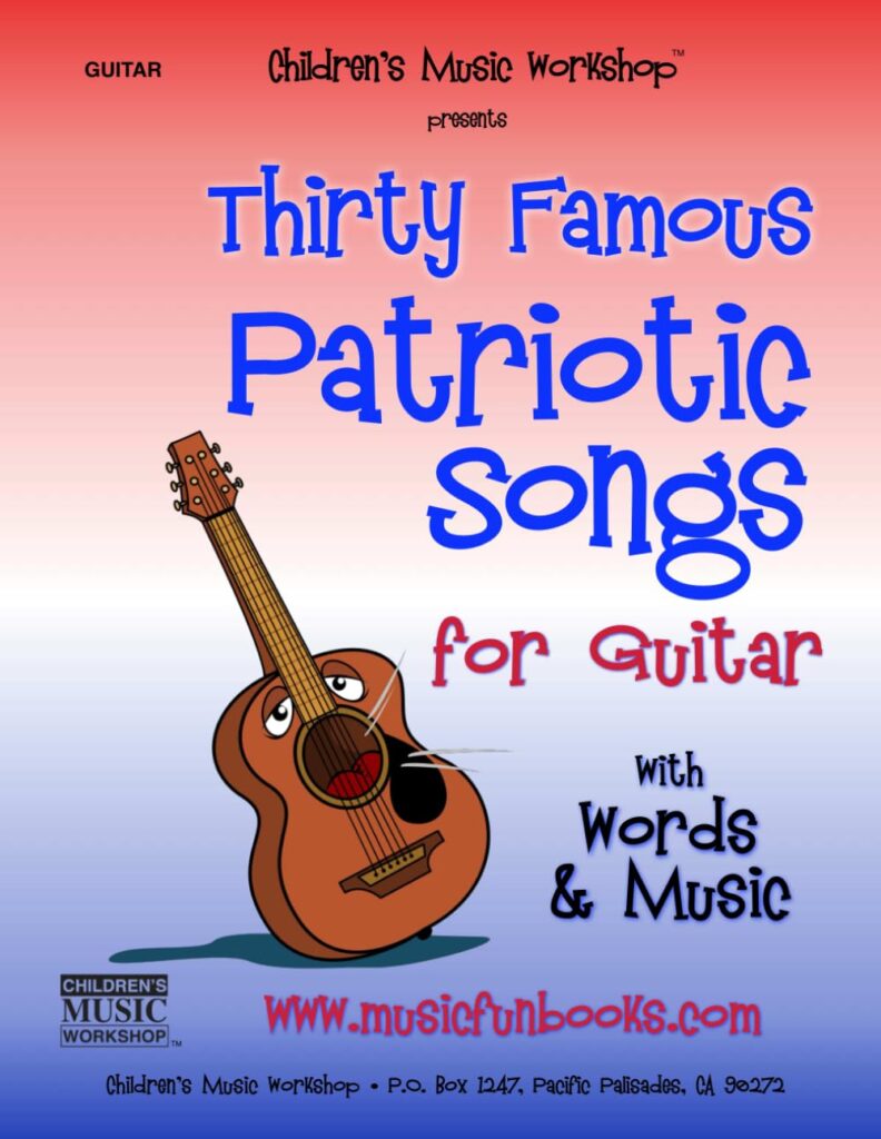 Thirty Famous Patriotic Songs for Guitar cover image