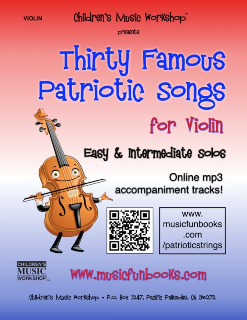 Thirty Famous Patriotic Songs for Violin cover image