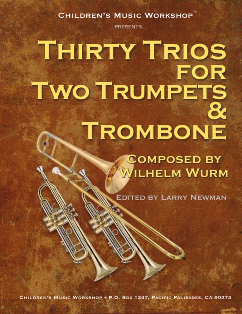 Thirty Trios for Two Trumpets and Trombone cover image
