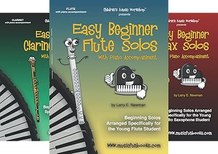 Easy Beginner Solos with Piano Accompaniment cover image