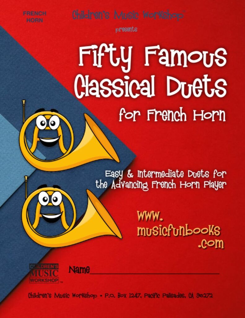 Fifty Famous Classical Duets for French Horn cover image