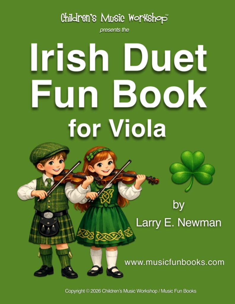 Irish Duet Fun Book for Viola cover image
