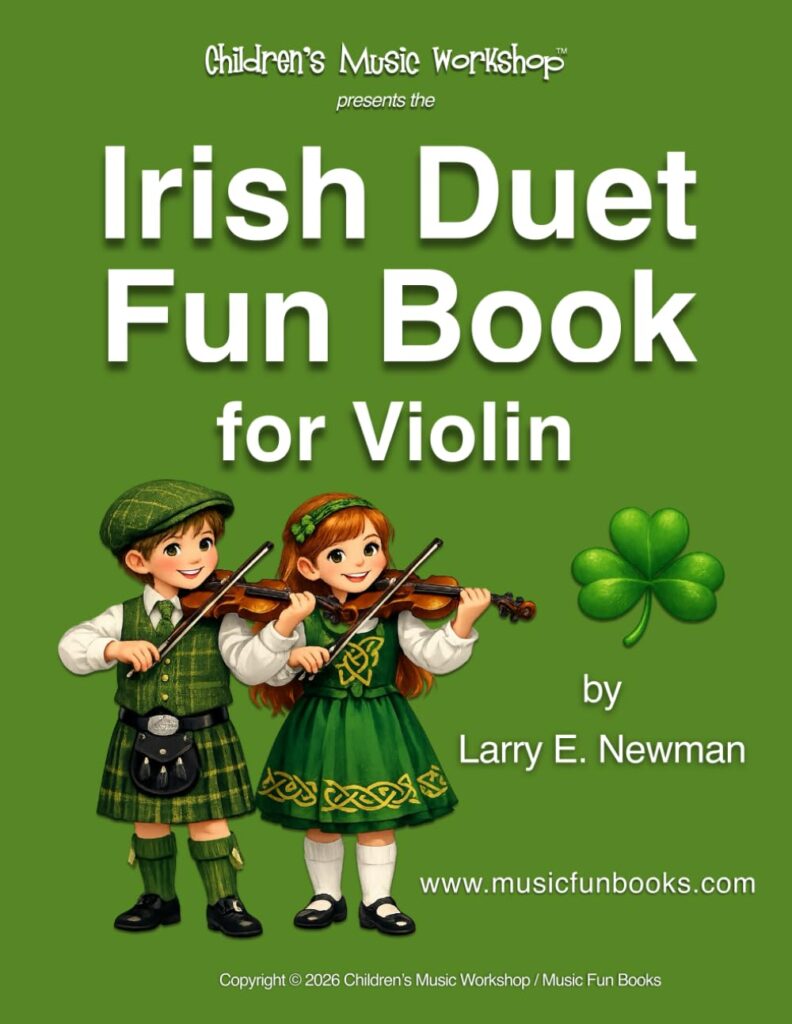 Irish Duet Fun Book for Violin cover image
