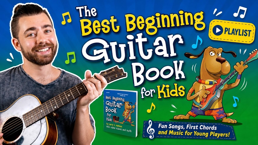 Free guitar video lessons for Best Beginning Guitar books