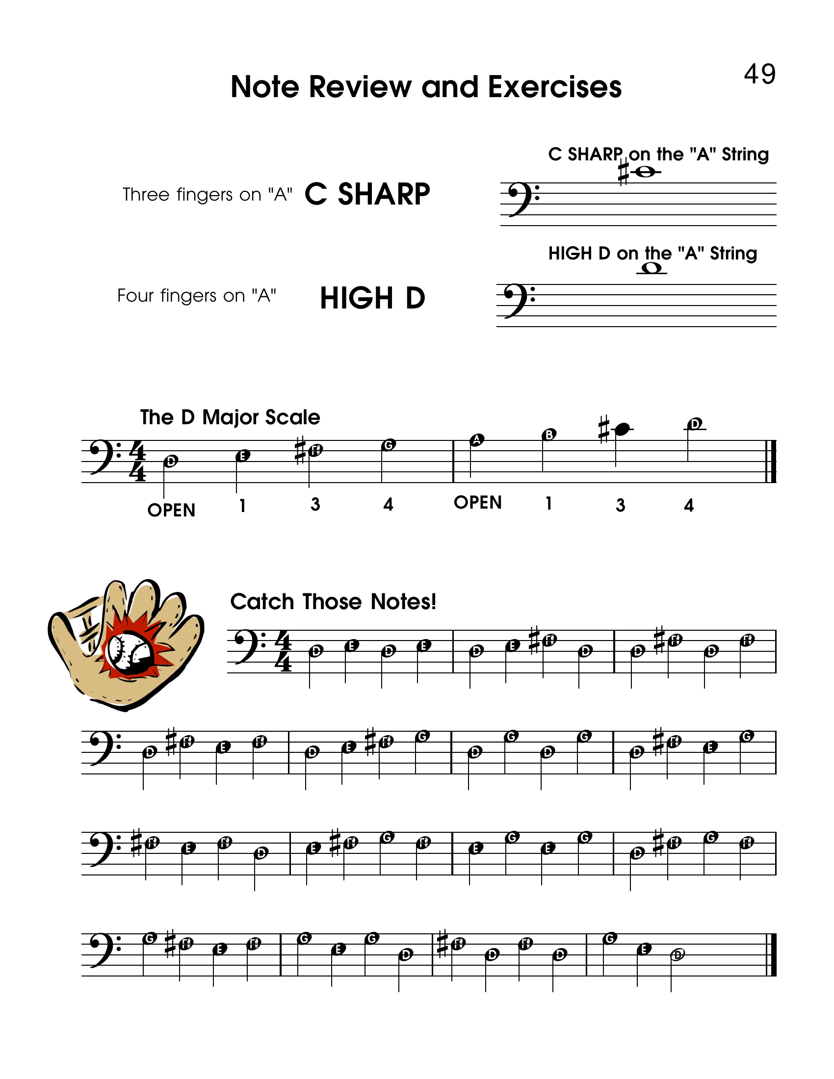 Page 49 from Best Beginning Cello Book for Kids