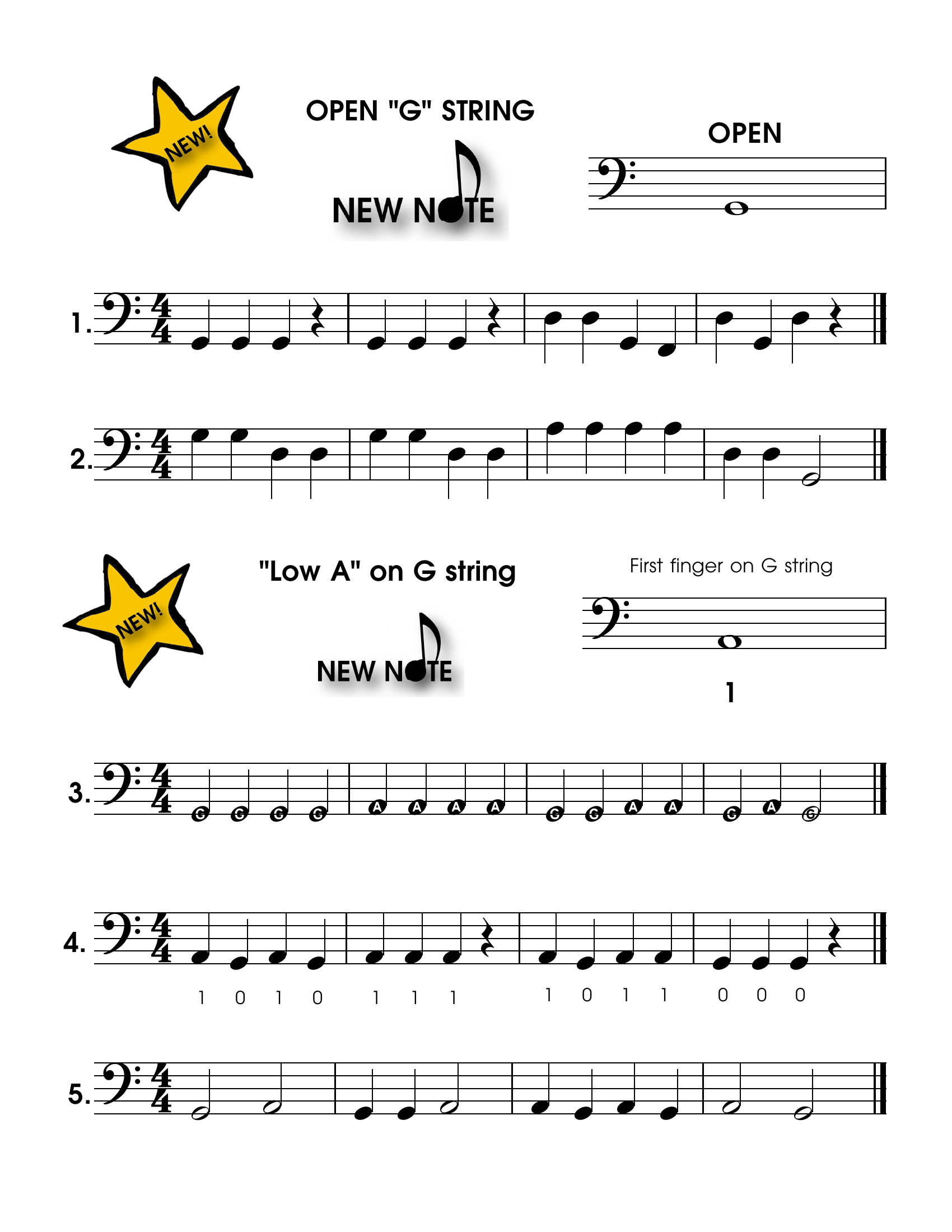 Page 61 from Best Beginning Cello Book for Kids