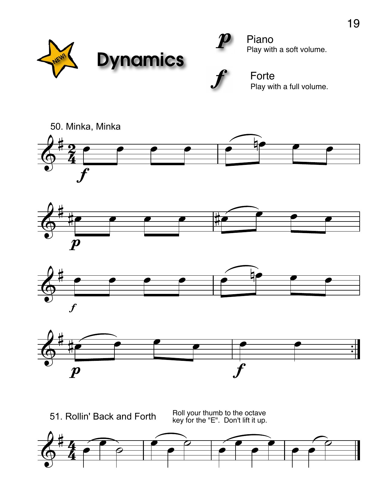 Octave-key exercise in Best Beginning Saxophone Book